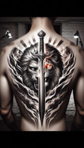 warriors tattoo design ideas true-to-life legacy strength symbolising resilience