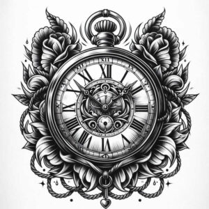 watches-hourglass tattoo design ideas glowing life span for forearm