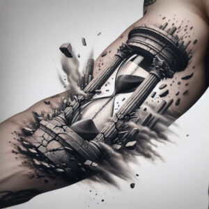 mystical-time-realism-skin-realism-for-side – tattoo design ideas free ai generated – Gallery: watches-hourglass-inkby-ai