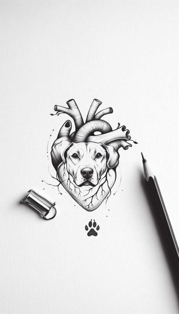 Zwierzęta domowe - Free tattoo design ideas ai genereted - inkby.ai