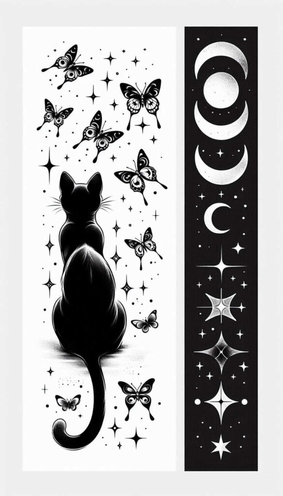 Zwierzęta domowe - Free tattoo design ideas ai genereted - inkby.ai