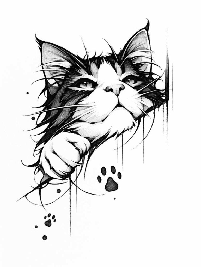 Zwierzęta domowe - Free tattoo design ideas ai genereted - inkby.ai