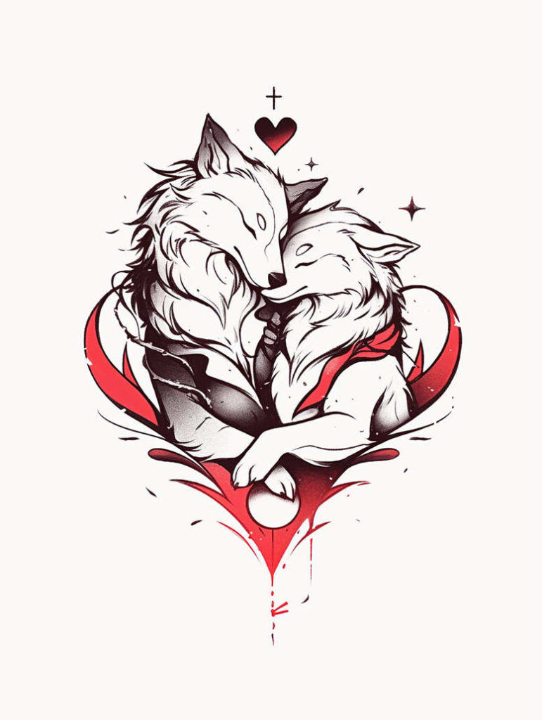 Zwierzęta domowe - Free tattoo design ideas ai genereted - inkby.ai