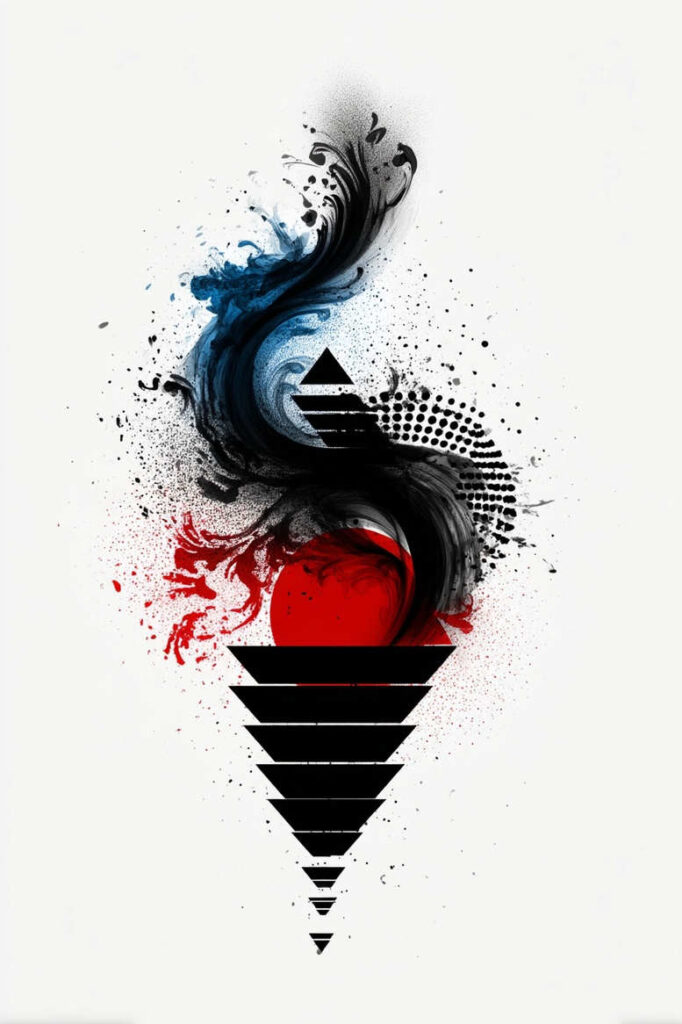 light-background-graphic-background-geometric-pattern – tattoo design ideas free ai generated – Gallery: backgrounds-inkby-ai