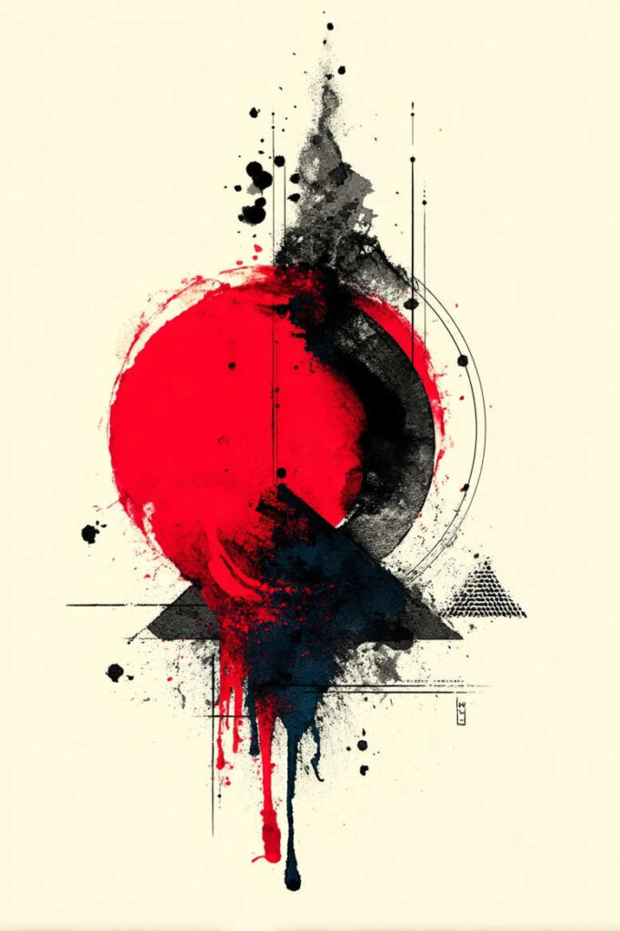 tonal-gradation-colorful-background-harmony-lines – tattoo design ideas free ai generated – Gallery: backgrounds-inkby-ai