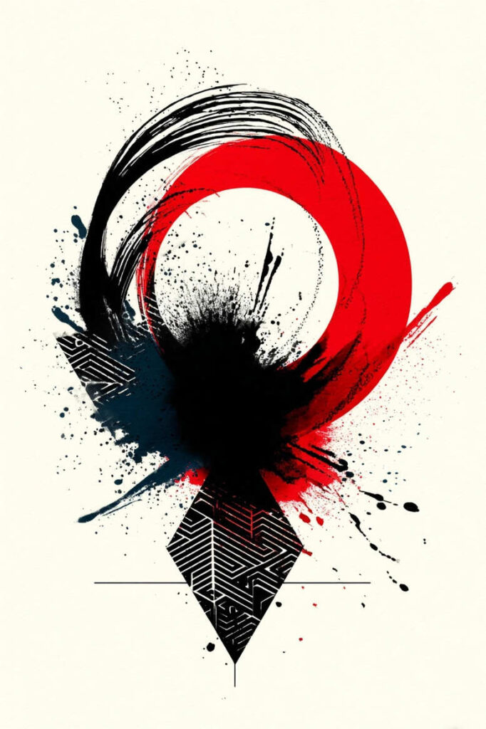 dark-background-gradient-texture-cosmic-order – tattoo design ideas free ai generated – Gallery: backgrounds-inkby-ai