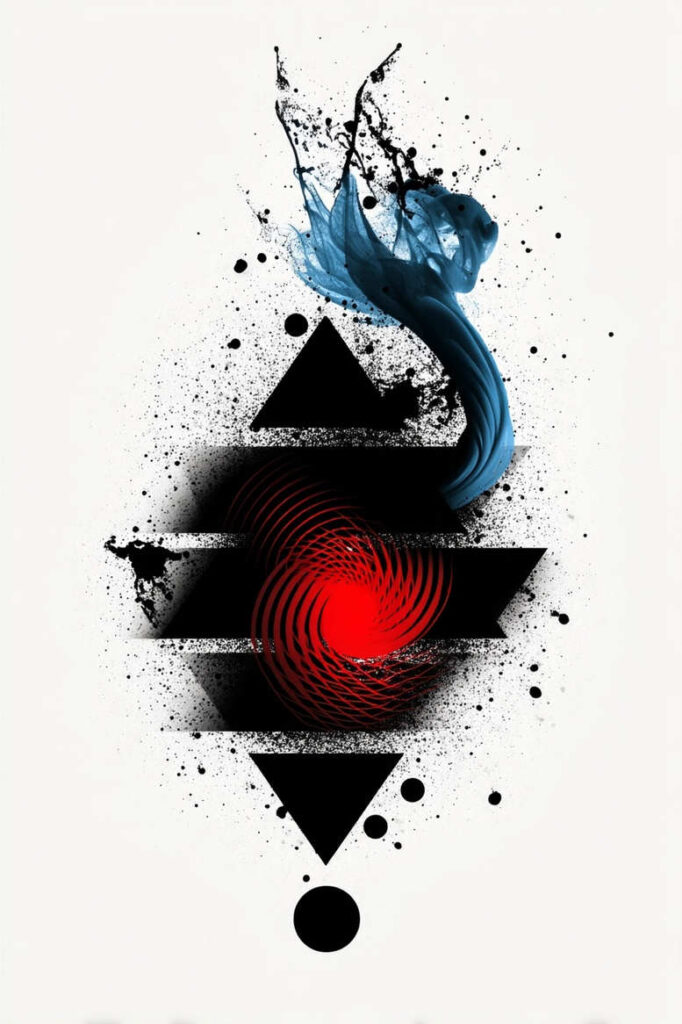backgrounds tattoo design ideas nested shapes centered symbolising endurance