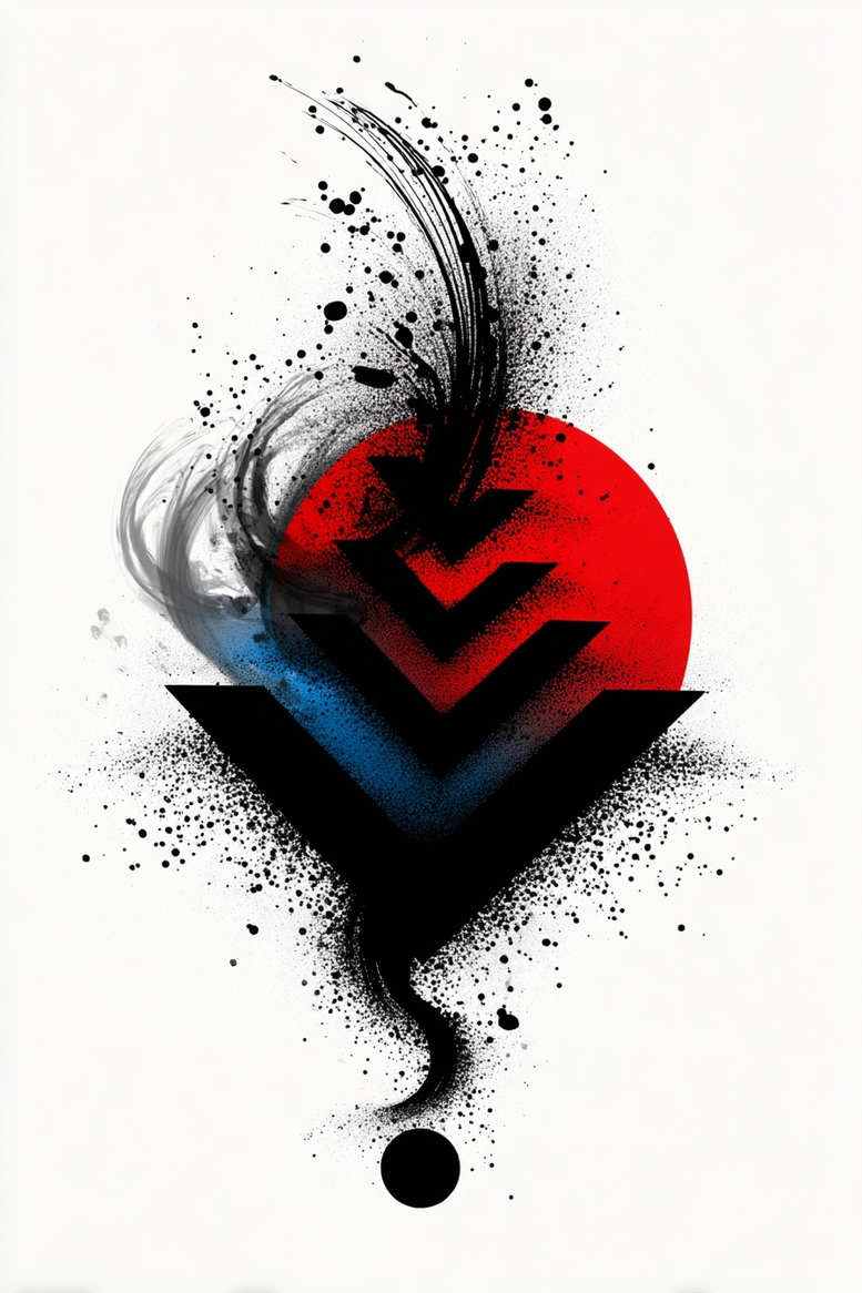 backgrounds tattoo design ideas layered geometry enlightenment symbolising strength
