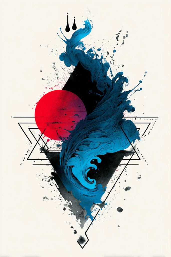 backgrounds-tattoo-designs-ideas-ai-generated--meditative-art-geometric-split-for-inner-arm