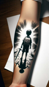 iconic-figure-ai-generated-realism-abstract – tattoo design ideas free ai generated – Gallery: characters-inkby-ai