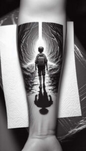iconic-figure-living-skin-pure-shape – tattoo design ideas free ai generated – Gallery: characters-inkby-ai