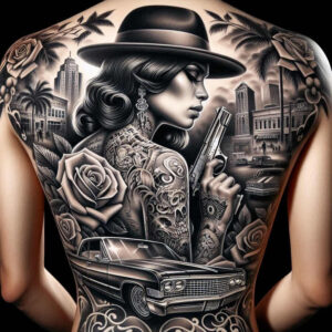 realistic-portrait-tattoo-realistic-texture-for-fingers – tattoo design ideas free ai generated – Gallery: chicano-inkby-ai