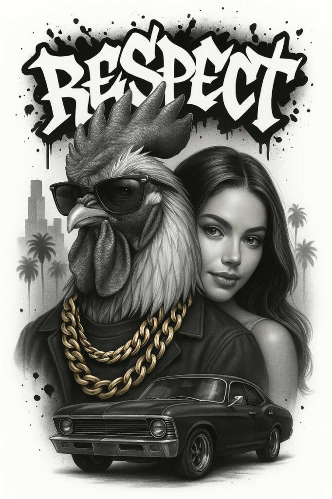 lowrider-tattoo-clean-whites-for-upper-arm – tattoo design ideas free ai generated – Gallery: chicano-inkby-ai