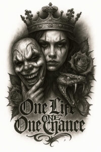 chicano tattoo design ideas layered fill fine detail stands for endurance