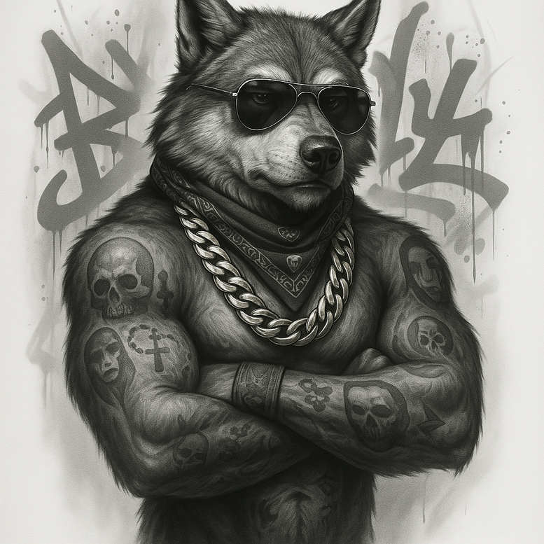 expressive-visage – tattoo design ideas free ai generated – neotraditional-clean-fill – for-back – Gallery: faces-inkby-ai