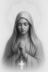 mary-in-christian-tradition – tattoo design ideas free ai generated – transparent-layer – for-calf – Gallery: mary-inkby-ai