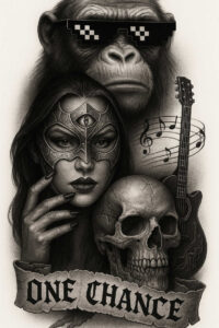 monkey-shading-tattoo-realism-surface-complexity-for-side – tattoo design ideas free ai generated – Gallery: monkeys-inkby-ai