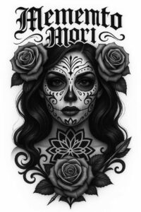 death-spirit-tattoo-broken-surrealism-hyperreal – tattoo design ideas free ai generated – Gallery: muerta-inkby-ai