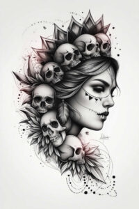 rebirth-tattoo-nightmare-neotraditional-saturated-hues – tattoo design ideas free ai generated – Gallery: muerta-inkby-ai
