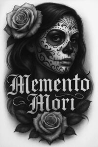 symbolic-death-tattoo-paranormal-realism-soft-highlights – tattoo design ideas free ai generated – Gallery: muerta-inkby-ai