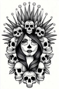 death-and-life-tattoo-spirit-realism-dimensional-ink – tattoo design ideas free ai generated – Gallery: muerta-inkby-ai
