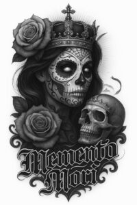 gothic-motif-tattoo-haunted-house-surrealism-visual-paradox – tattoo design ideas free ai generated – Gallery: muerta-inkby-ai