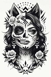 death-and-rebirth-tattoo-macabre-realism-natural-luminosity – tattoo design ideas free ai generated – Gallery: muerta-inkby-ai