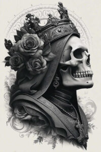 death-and-energy-tattoo-frightening-neotraditional-classic-composition – tattoo design ideas free ai generated – Gallery: muerta-inkby-ai