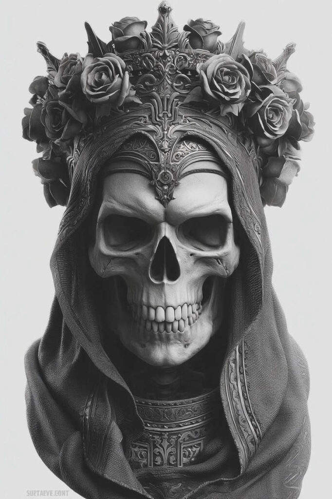 muerta tattoo design ideas moody cultural motifs shows strength