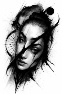 muerta tattoo design ideas contoured forms joyful for fingers
