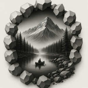 coniferous-tree-tattoo – tattoo design ideas free ai generated – surrealism-dream-motifs – for-biceps – Gallery: nature-inkby-ai