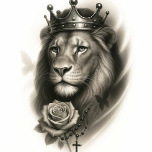 animals-and-light – tattoo design ideas free ai generated – neotraditional-vivid-detail – for-knee – Gallery: news-inkby-ai