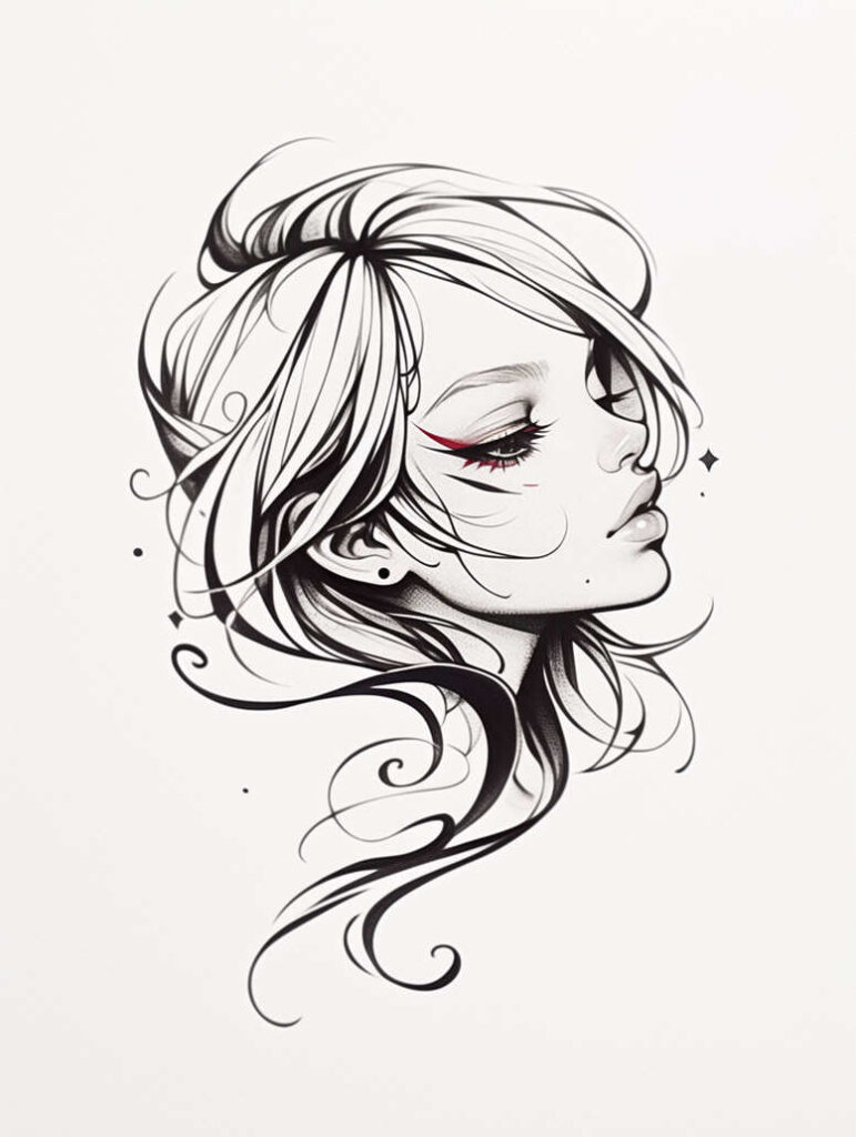 animals-and-light – tattoo design ideas free ai generated – surrealism-psychological-depth – for-upper-arm – Gallery: news-inkby-ai