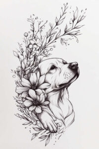 animals-in-art – tattoo design ideas free ai generated – realism-tattoo-reflection – for-shin – Gallery: news-inkby-ai