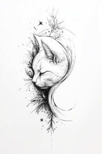 animals-in-motion – tattoo design ideas free ai generated – neotraditional-vivid-hues – for-full-back – Gallery: news-inkby-ai