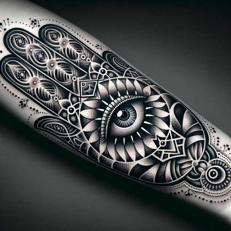 animals – tattoo design ideas free ai generated – realism-tactile-shading – for-ribs – Gallery: news-inkby-ai