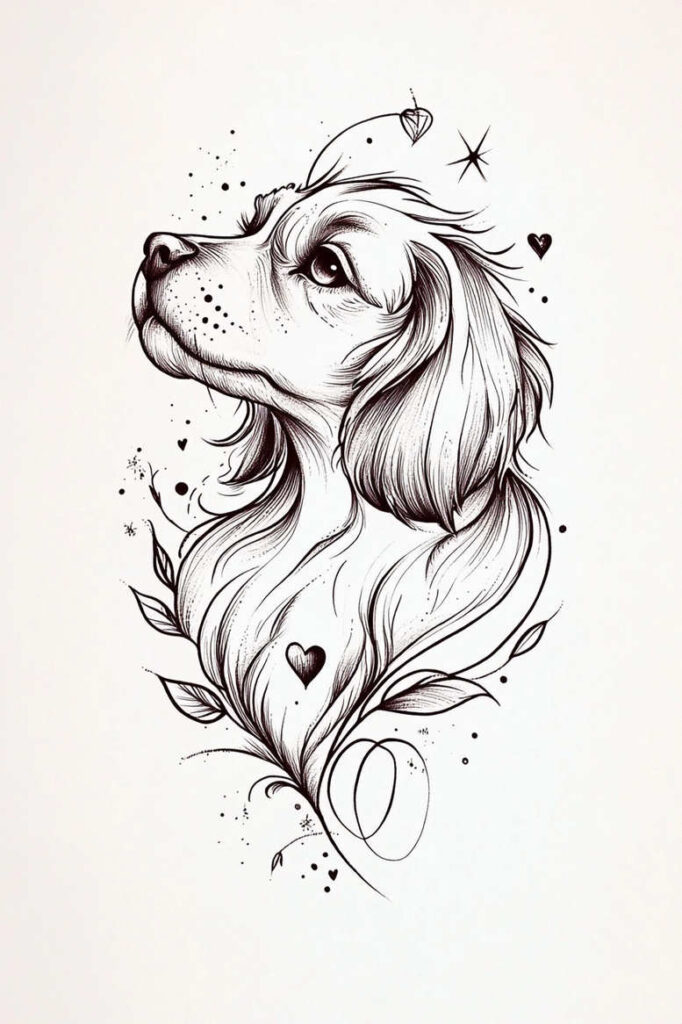 animals-protection-symbol – tattoo design ideas free ai generated – realism-delicate-highlight – for-abdomen – Gallery: news-inkby-ai