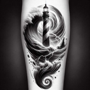 animals-with-3d-effects – tattoo design ideas free ai generated – surrealism-psychological-depth – for-sternum – Gallery: news-inkby-ai