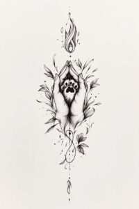 animals-with-detail – tattoo design ideas free ai generated – realism-inner-glow – for-neck – Gallery: news-inkby-ai
