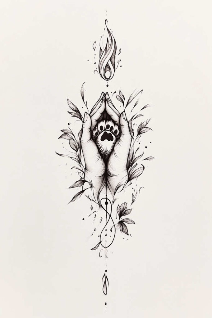 animals-with-detail – tattoo design ideas free ai generated – realism-inner-glow – for-neck – Gallery: news-inkby-ai