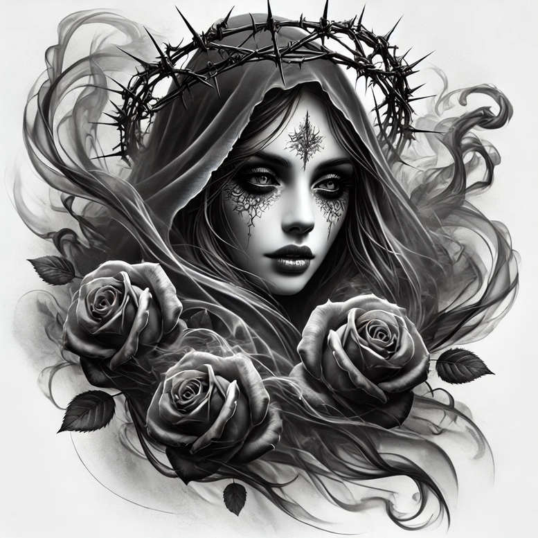 animals-with-detail – tattoo design ideas free ai generated – surrealism-abstract – for-chest – Gallery: news-inkby-ai
