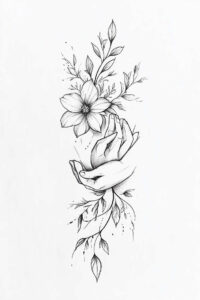 animals-with-dots – tattoo design ideas free ai generated – surrealism-vibrant-contrasts – for-fingers – Gallery: news-inkby-ai