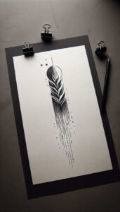 animals-with-feathers – tattoo design ideas free ai generated – realism-ultra-detailed – for-lower-arm – Gallery: news-inkby-ai