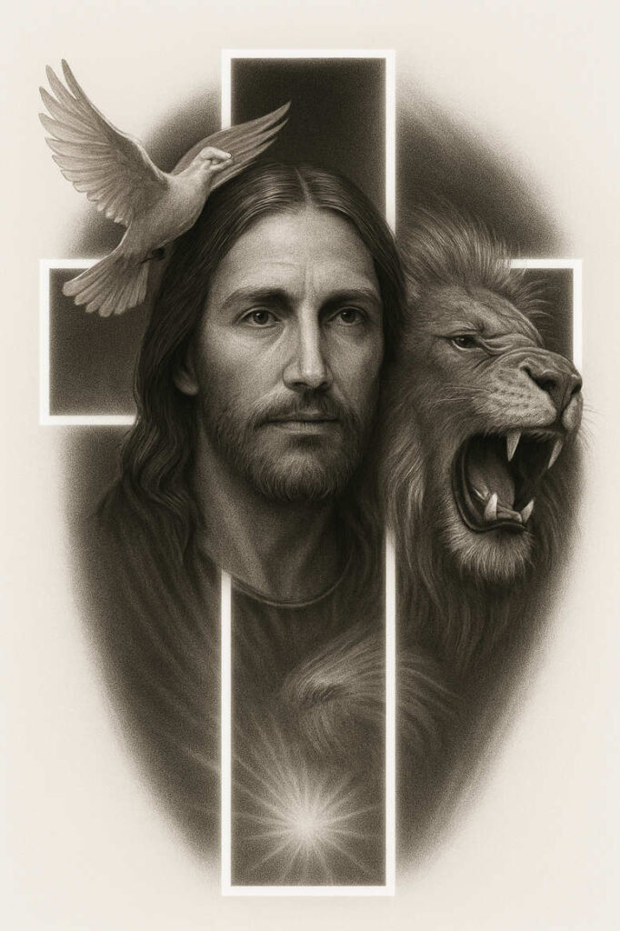 animals-with-natural-look-for-men – tattoo design ideas free ai generated – realism-light-play – for-temple – Gallery: news-inkby-ai
