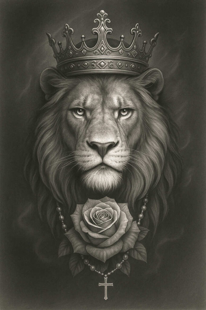 animals-with-ornamental-details – tattoo design ideas free ai generated – realism-smooth-complexion – for-nape – Gallery: news-inkby-ai