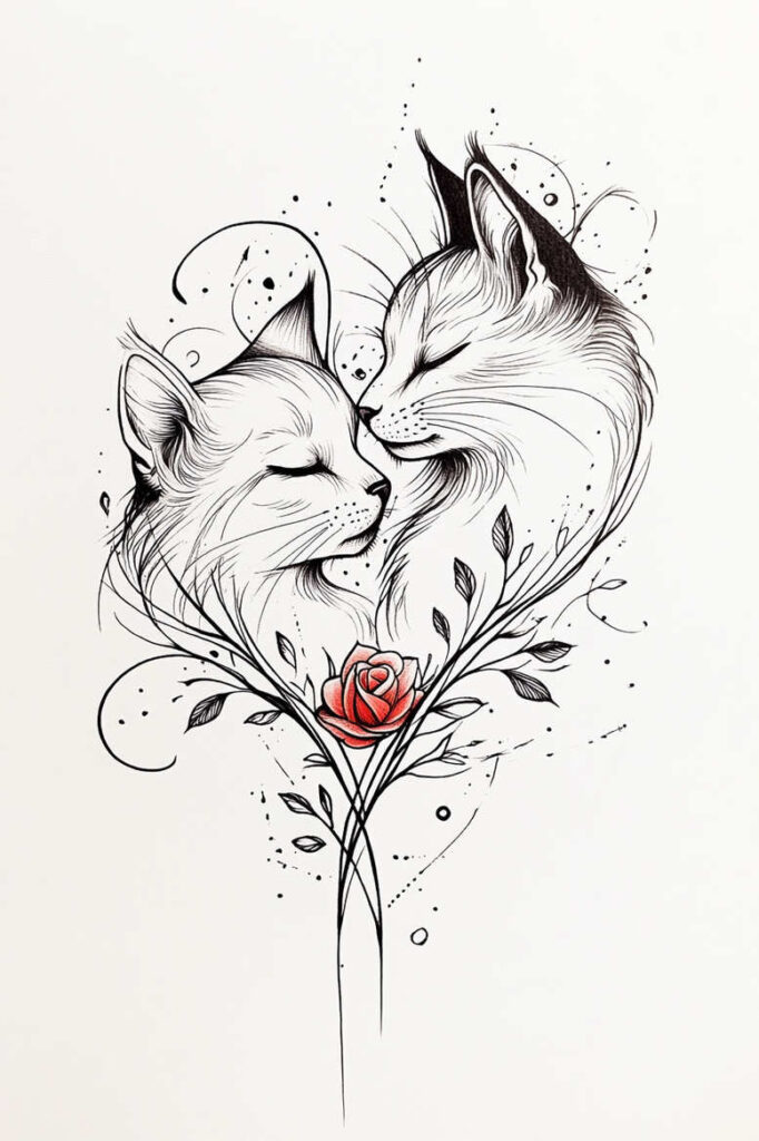 animals-with-spiritual-motif – tattoo design ideas free ai generated – realism-photorealistic-drawing – for-fingers – Gallery: news-inkby-ai
