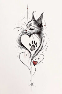 animals-with-spiritual-motif – tattoo design ideas free ai generated – realism-soft-highlights – for-sternum – Gallery: news-inkby-ai