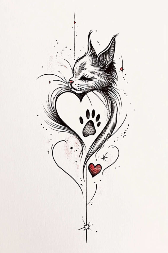 animals-with-spiritual-motif – tattoo design ideas free ai generated – realism-soft-highlights – for-sternum – Gallery: news-inkby-ai