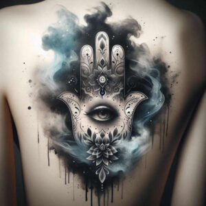 animals-with-tenderness – tattoo design ideas free ai generated – neotraditional-saturated-hues – for-shin – Gallery: news-inkby-ai