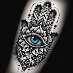 animals-with-wave – tattoo design ideas free ai generated – neotraditional-balanced-tones – for-abdomen – Gallery: news-inkby-ai